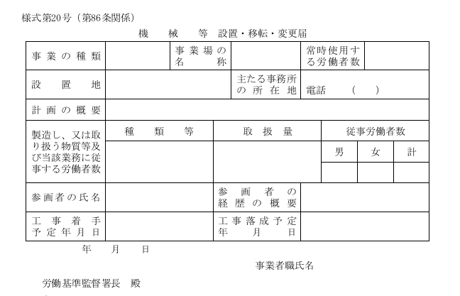 足場設置届(機械等設置届)の完全ガイド|対象・提出方法・免除条件まで徹底解説